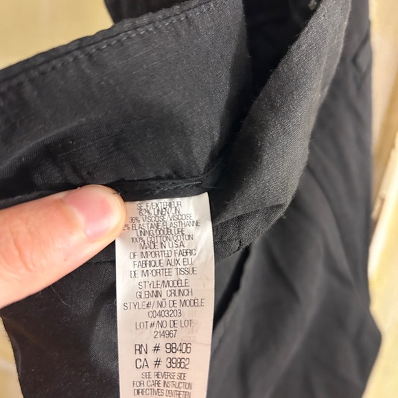 Theory Linen cropped pants - Picture 5 of 6